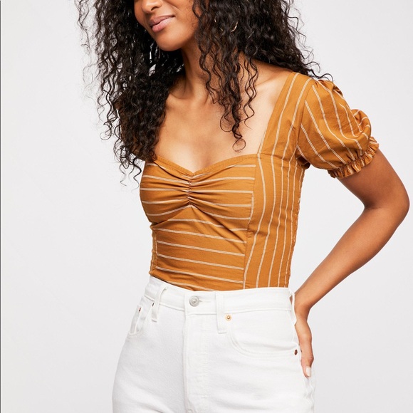 Free People Tops - Free People 100% Cotton Rose Garden Top Size XS